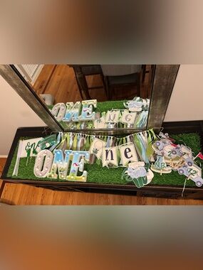 Hole in One First Birthday Decor
